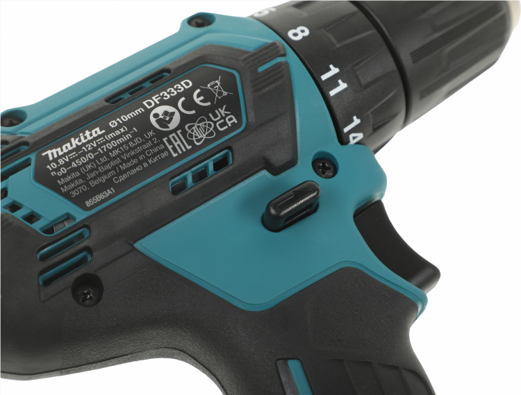 Дрель шуруповерт makita df333d
